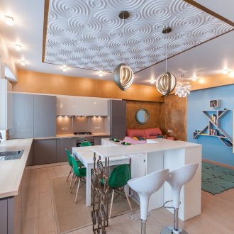 Панели от стиропор на тавана