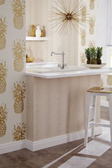 Златен ананасов тапет