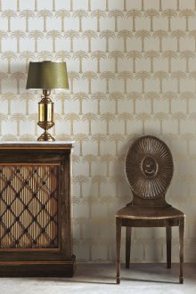 Златен нетъкан тапет