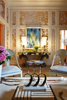 Златен мраморен тапет