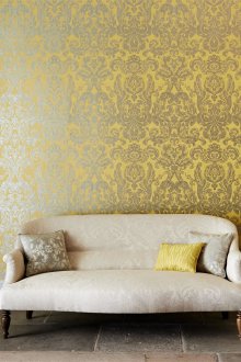 Златен тапет в стила на Прованс