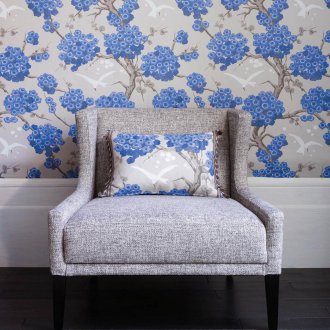 Тапети със син модел