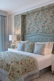 Тапет с модел в спалнята