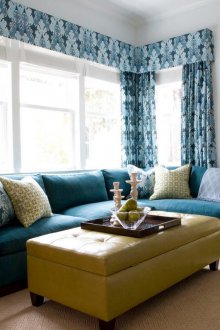 Сини сини завеси