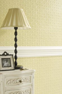 Жълт нетъкан тапет