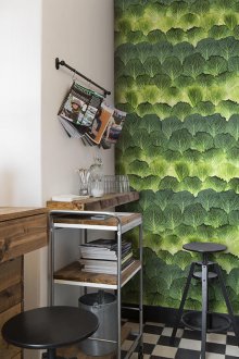 Настолен таванско помещение в кухнята