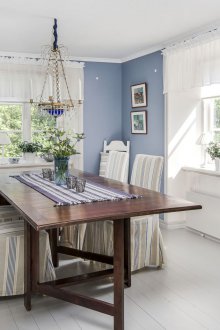 Син обикновен тапет