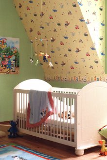 Тапет за стаята на момчето на тавана