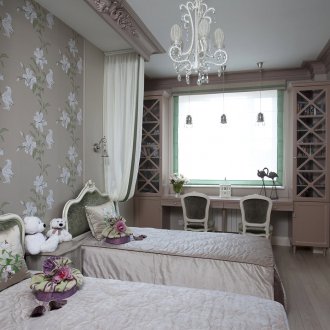 보육원의 그림이있는 배경 화면