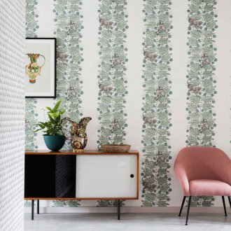 내부에 패턴이 있는 벽지