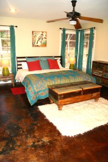 Boho style bedroom furniture