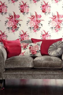 Тапет с червени рози