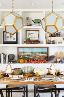 Boho style dining room