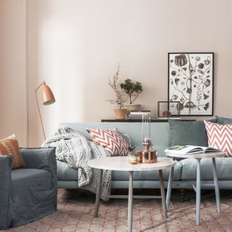 Плътен цветен прахообразен тапет