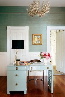 Плътен зелен тапет