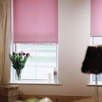 Розови щори