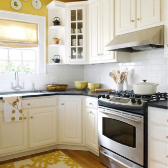 Ъглови кухненски шкафове