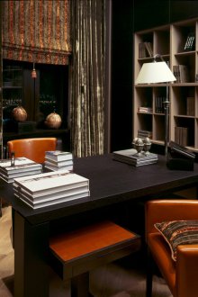 Комбинираните завеси в офис