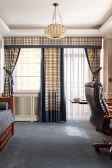 Комбо Проверете завеси