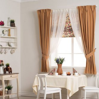 Комбинирани къси завеси