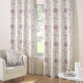 라일락 꽃 커튼