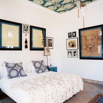 Зелен таван тапет