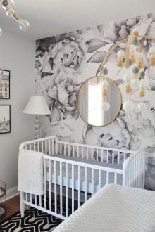 Сив тапет за стая за момиче