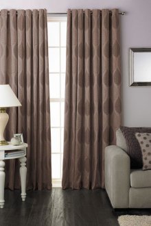 Бежови кафяви завеси