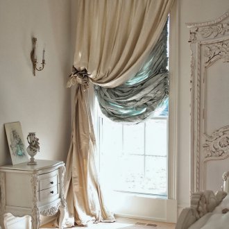 Бежови завеси за прованс