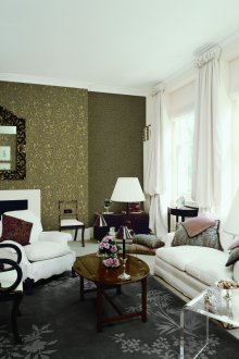 Washable Art Nouveau Wallpaper