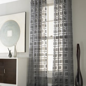 Геометрични воали завеси