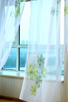 Запечатани завеси от воал