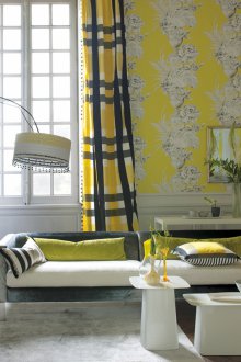 Прави завеси с модел