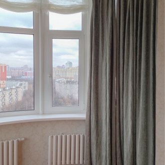 Завеси за кръгли прозорци