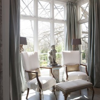 Завеси за прозорци Shabby Chic Bay