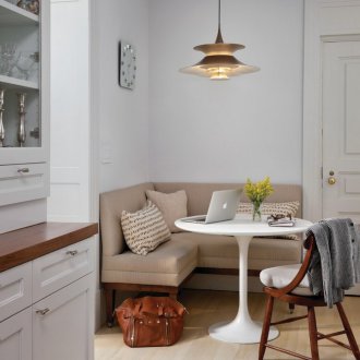 Ъглов диван в кухнята