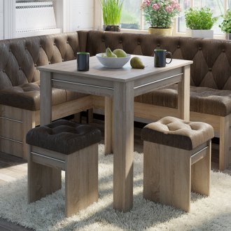 Ъглов кухненски трапезария