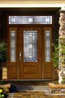 Врата към къщата с разширител