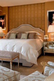 Златни памучни завеси