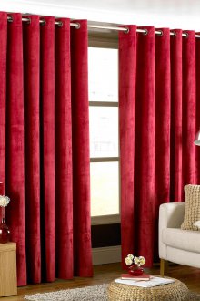 Кадифени обикновени завеси