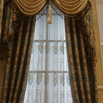 Жакардови завеси с декор