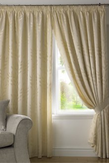 Крема жакардови завеси