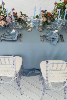 Опция за декор на булчинска маса