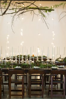 Екологична сватбена маса