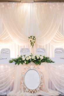 Светлини за сватбена маса