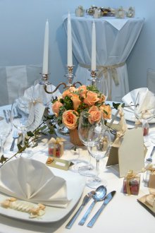 Направи украса за сватбена маса