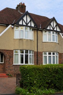 Облицовка от тухлена къща