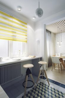 Bar yang selesa di bawah tingkap