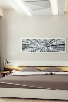 Живопис на стената в спалнята