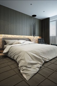 Niche in the bedroom